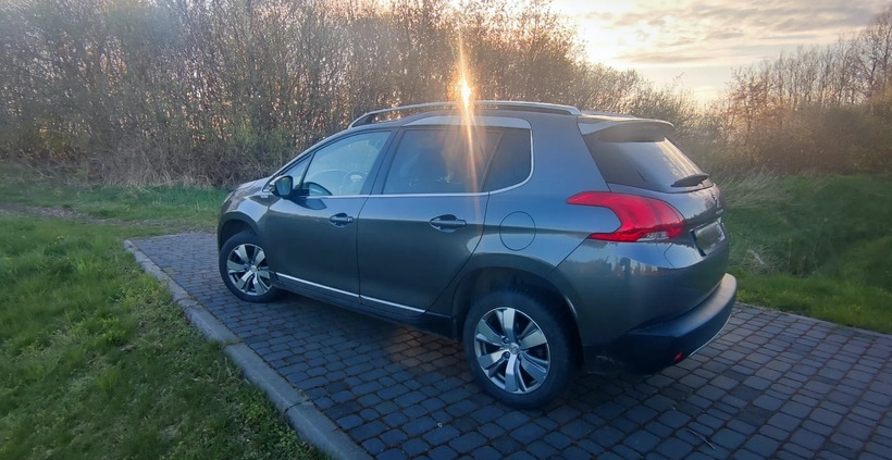 Peugeot 2008 cena 33300 przebieg: 123000, rok produkcji 2014 z Mysłowice małe 79